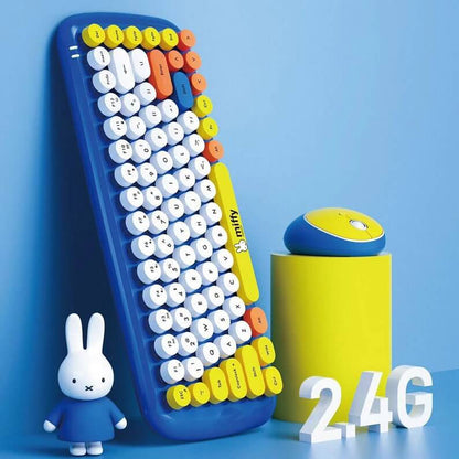 Ensemble de clavier, souris, clé USB et tapis Miffy