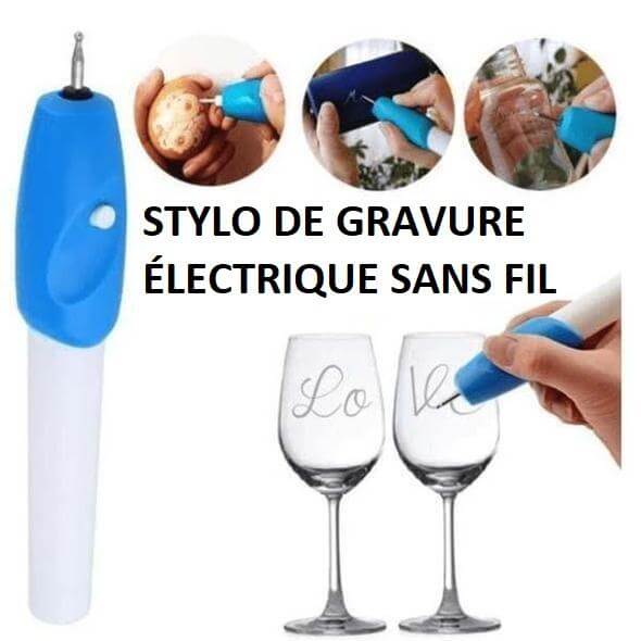 Le stylo électrique pour graver